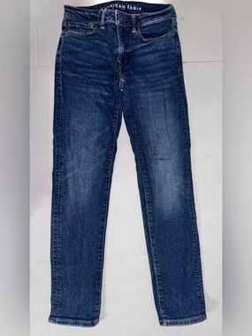 American Eagle Outfitters Dark Blue Skinny Jeans